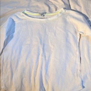 OLD NAVY White longsleeve top
